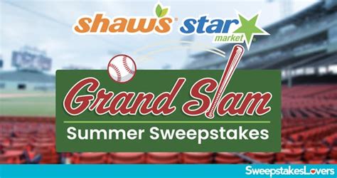 Grand Slam Summer Sweepstakes .
